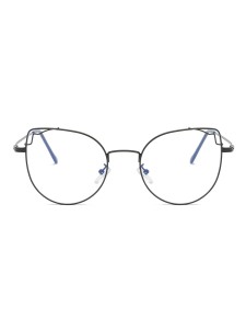 Cat Eye Metal Frame Glasses