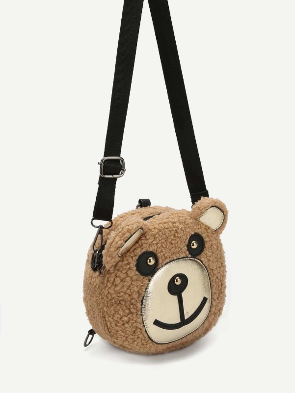 Girls Cartoon Bear Design Bag