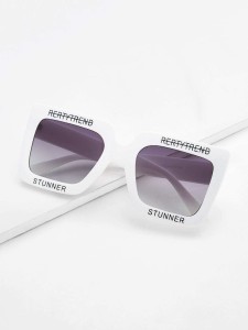 Oversized Square Sunglasses