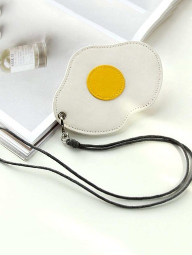 Poached Egg Shaped Card Cover