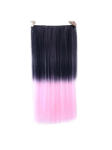 Two Tone Straight Hair Extension 1pcs