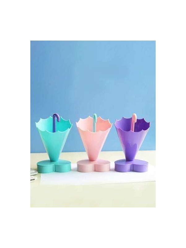 Umbrella Shaped Pen Holder 1pc