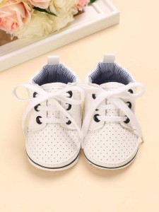 Baby Boy Lace-up Front Sneakers