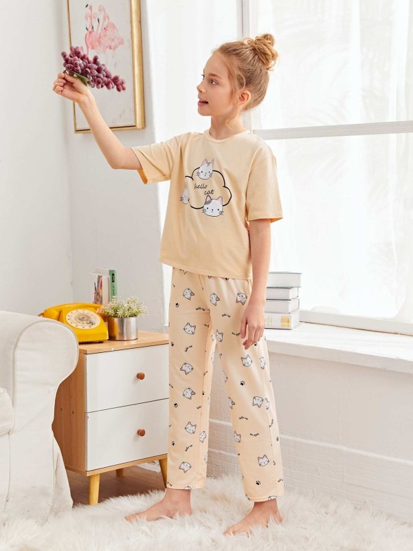 Shein outlet cat pajamas