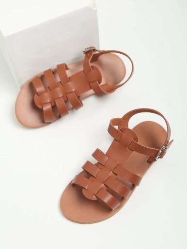 Toddler Girls Minimalist Gladiator Sandals