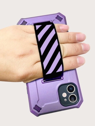 Striped Hand Strap iPhone Case
