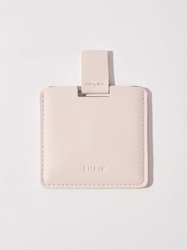SHEIN Letter Pattern Pull-out Card Holder