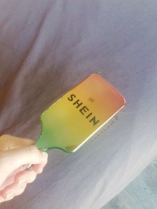 SHEIN Iridescent Hair Comb