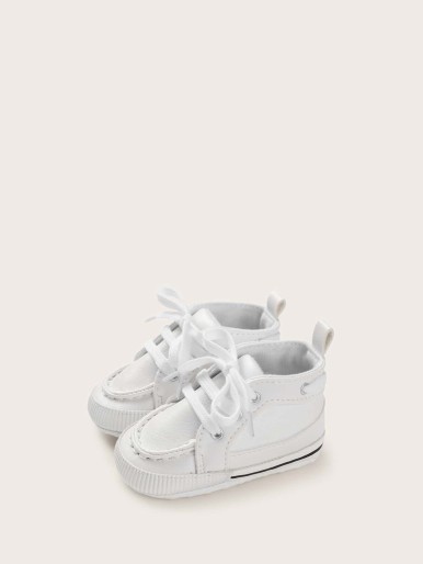 Baby Lace-up Front High Top Sneakers