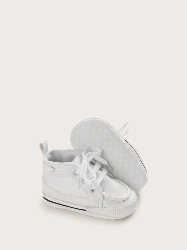 Baby Lace-up Front High Top Sneakers