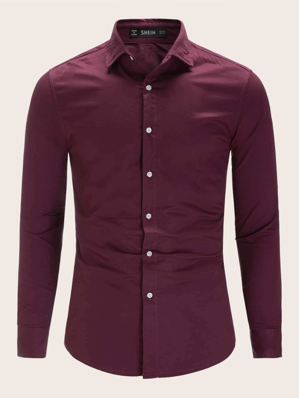 SHEIN Men Button Up Shirt