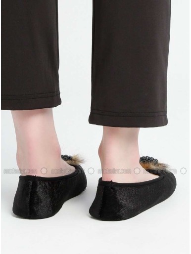 Leopard Flat Flat Shoes