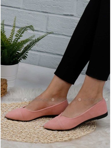 Powder Flat Flat Shoes