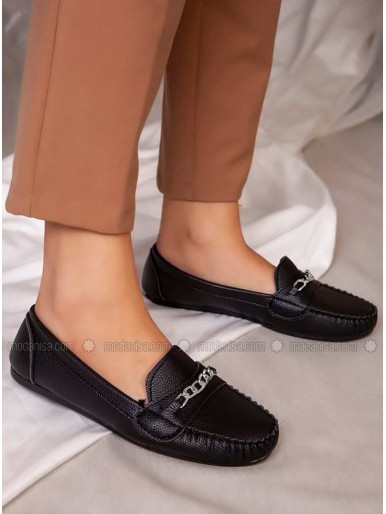 Casual Black Casual Shoes