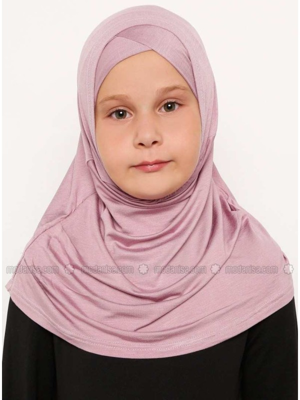 Pink Simple Viscose Bonnet