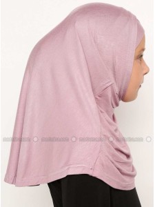 Pink Simple Viscose Bonnet