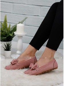 Powder Flat Flat Shoes