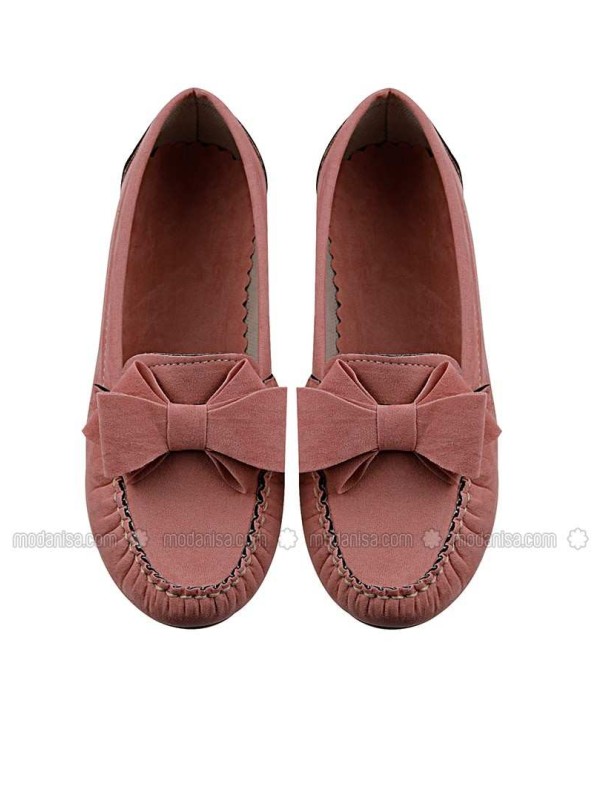 Powder Flat Flat Shoes