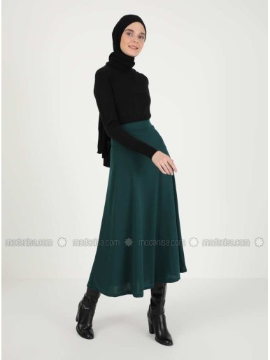 Emerald Unlined Skirt