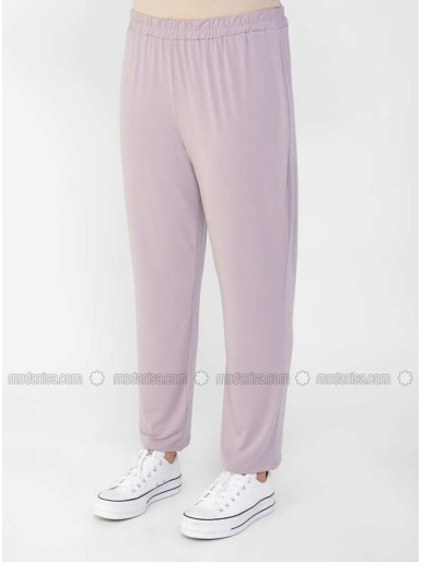 Lilac Plus Size Pants