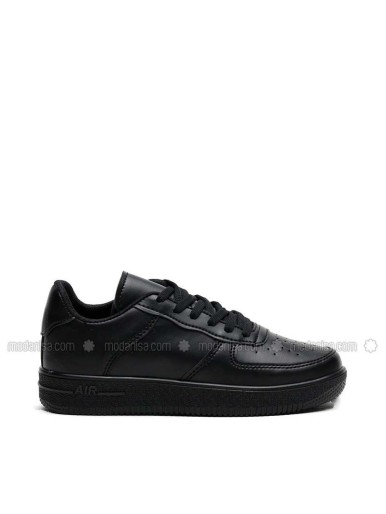 Black Sport Sports Shoes Ayakkabı Modası