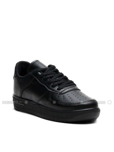 Black Sport Sports Shoes Ayakkabı Modası