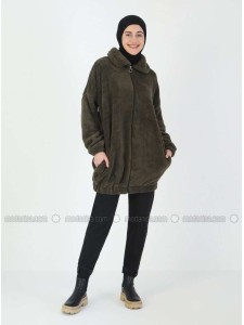 Khaki Unlined Puffer Jackets