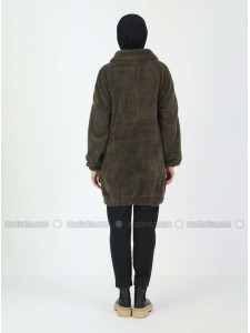 Khaki Unlined Puffer Jackets