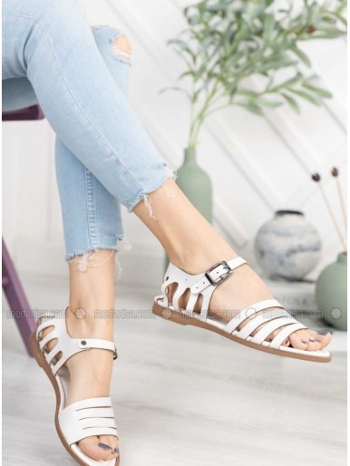White Sandal Sandal