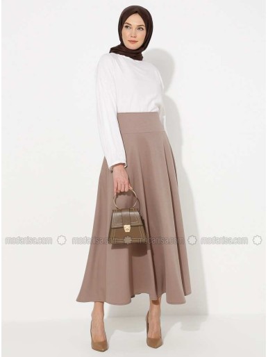 Mink Half Lined Skirt