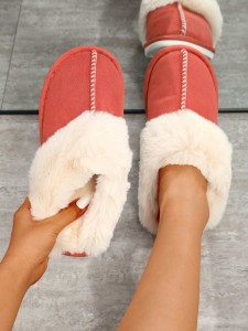 Women's indoor slippers orange