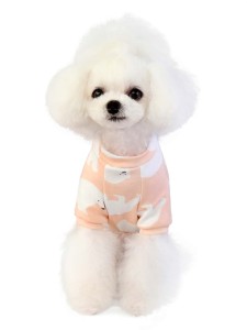 1pc Bear Print Dog Pajamas
