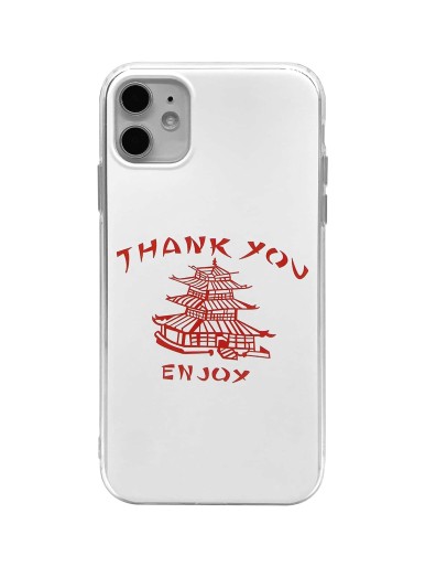 1pc Graphic Case Compatible With iPhone