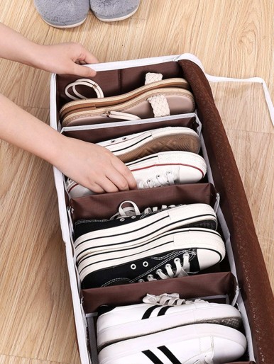 1pc Multi-grid Shoe Storage Bag