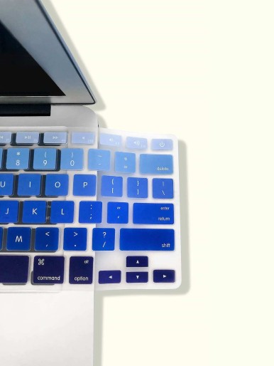 1pc Ombre Keyboard Skin Compatible With 13-inch MacBook Air