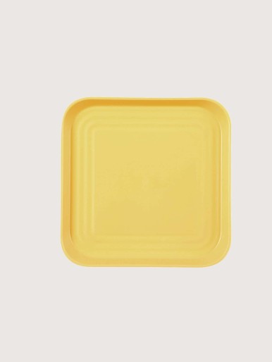 1pc Plain Square Plate