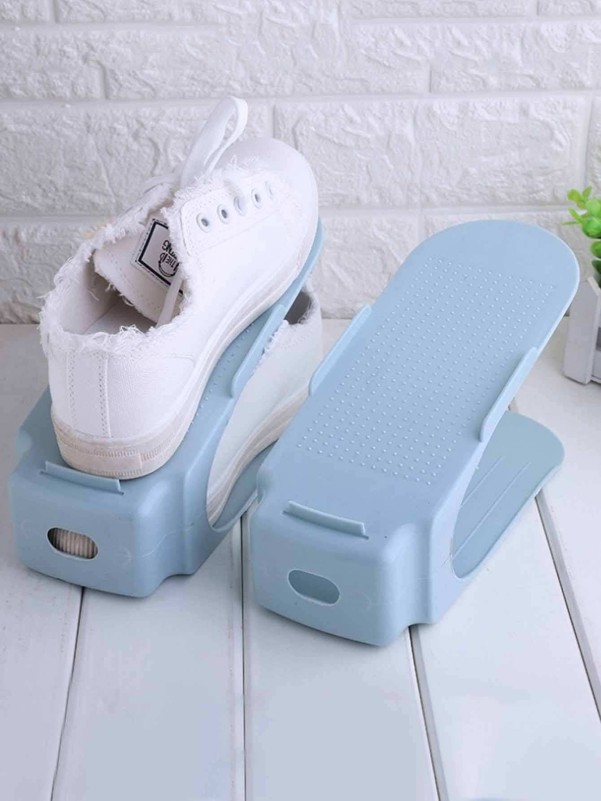 1pc Double Layer Shoes Storage Rack