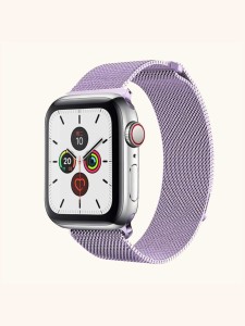 1 قطعة سوار ساعة من الفولاذ المقاوم للصدأ متين متوافق مع iWatch