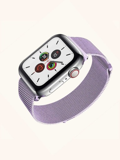 1pc Solid Stainless Steel Watchband Compatible With iWatch