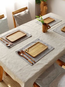 1pc Striped Print Placemat