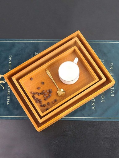 1pc Wood Multifunctional Dried Fruit Tray