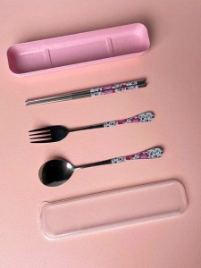 1set Random Color Cutlery Set