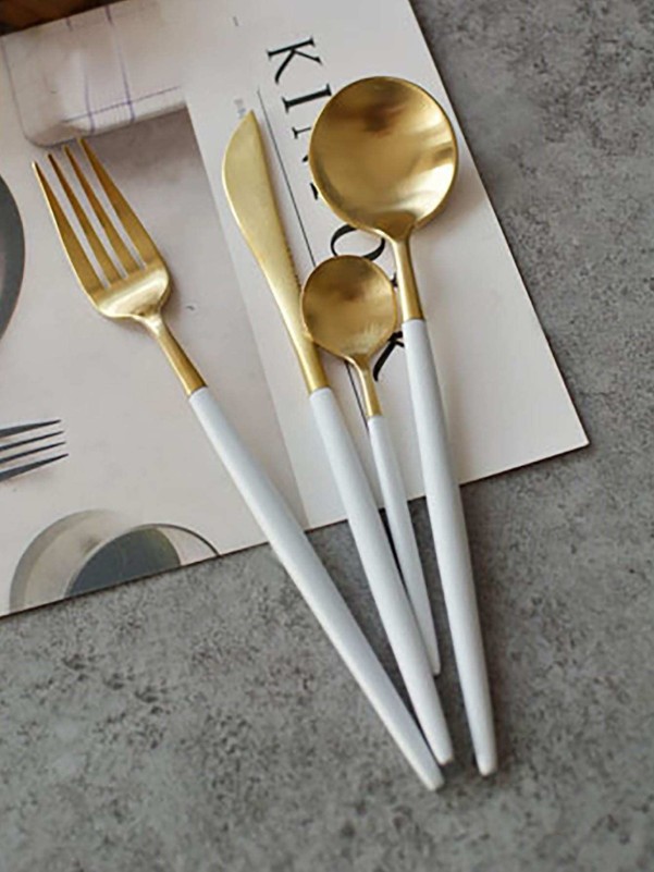 2pcs Spoon & 1pc Fork & 1pc Knife