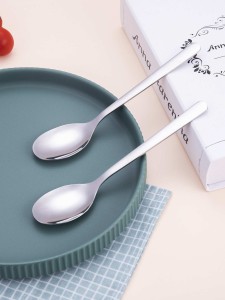 2pcs Stainless Steel Spoon