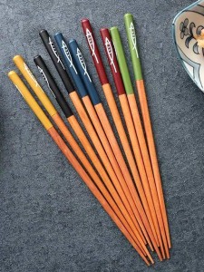 5pairs Random Color Wooden Chopstick