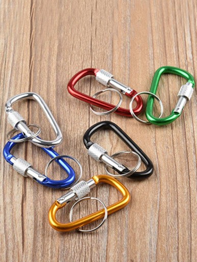 5pcs Random Color Carabiner