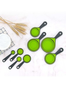 8pcs Foldable Measuring Spoon Set