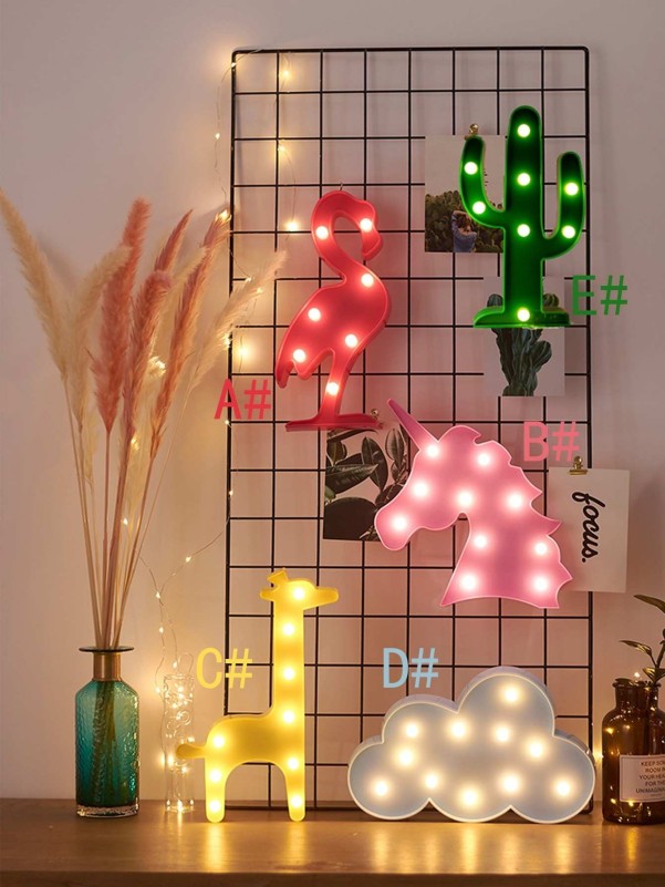 Animal Shaped Decorative Light 1pc