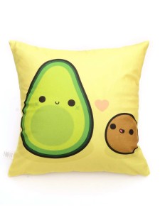 Avocado Print Pillowcase