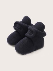 Baby Boy Fuzzy Ankle Boots